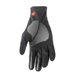 CASTELLI Mănuși cu degete lungi de ciclism - MORTIROLO WINTER - albastru