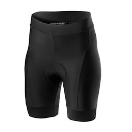 CASTELLI Pantaloni scurți de ciclism fără bretele - PRIMA LADY - turcoaz/negru