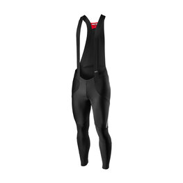 CASTELLI Pantaloni de ciclism lungi cu bretele - SORPASSO ROS - negru