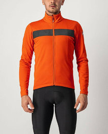 CASTELLI Jachetă termoizolantă de ciclism - RADDOPPIA 3 - roșu