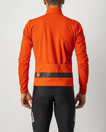 CASTELLI Jachetă termoizolantă de ciclism - RADDOPPIA 3 - roșu