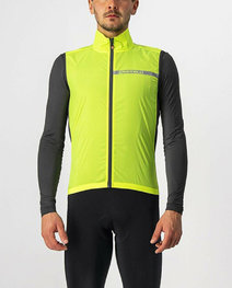 CASTELLI Vestă de ciclism - SQUADRA STRECH - galben