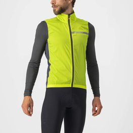 CASTELLI Vestă de ciclism - SQUADRA STRECH - galben
