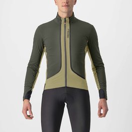 CASTELLI Jachetă termoizolantă de ciclism - FLIGHT AIR - verde