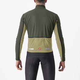 CASTELLI Jachetă termoizolantă de ciclism - FLIGHT AIR - verde