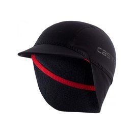 CASTELLI Șapcă de ciclism - NANO THERMAL - negru