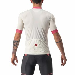 CASTELLI Tricou de ciclism cu mânecă scurtă - GIRO D'ITALIA 2024 - alb