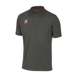 CASTELLI Tricou de ciclism cu mânecă scurtă - RACE DAY POLO - gri