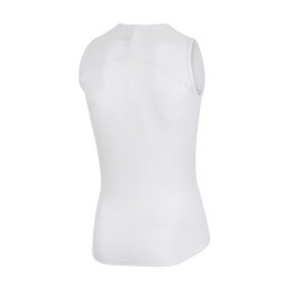 CASTELLI Tricou de ciclism fără mâneci - PRO ISSUE - alb