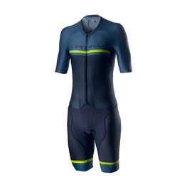 CASTELLI Salopetă de ciclism - SANREMO 4 SPEED - albastru