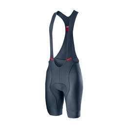 CASTELLI Pantaloni scurți de ciclism cu bretele - COMPETIZIONE - albastru