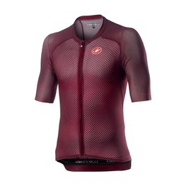 CASTELLI Tricou de ciclism cu mânecă scurtă - CLIMBER'S 3.0 - bordo