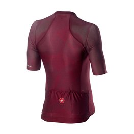 CASTELLI Tricou de ciclism cu mânecă scurtă - CLIMBER'S 3.0 - bordo