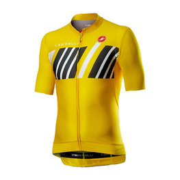 CASTELLI Tricou de ciclism cu mânecă scurtă - HORS CATEGORIE - galben