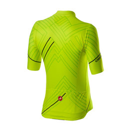 CASTELLI Tricou de ciclism cu mânecă scurtă - PASSO - galben