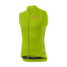 CASTELLI Tricoul de ciclism fără mâneci - ENTRATA V - verde