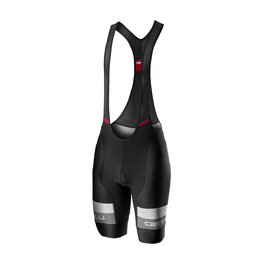 CASTELLI Pantaloni scurți de ciclism cu bretele - COMPETIZIONE - negru