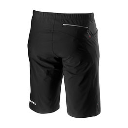 CASTELLI Pantaloni scurți de ciclism fără bretele - UNLIMITED BAGGY - negru