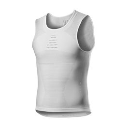 CASTELLI Tricou de ciclism fără mâneci - CORE SEAMLESS - alb