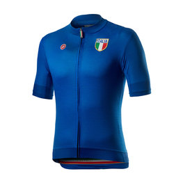 CASTELLI Tricou de ciclism cu mânecă scurtă - ITALIA 20 - albastru