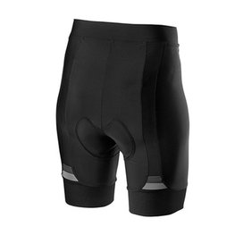 CASTELLI Pantaloni scurți de ciclism fără bretele - PRIMA LADY - gri/negru