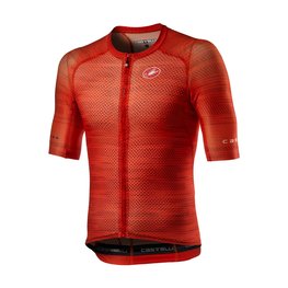CASTELLI Tricou de ciclism cu mânecă scurtă - CLIMBER'S 3.0 SL JRS - roșu
