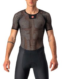 CASTELLI Tricou de ciclism cu mânecă scurtă - CORE MESH 3 - negru