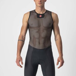 CASTELLI Tricou de ciclism fără mâneci - CORE MESH 3 - negru