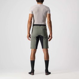 CASTELLI Pantaloni scurți de ciclism fără bretele - UNLIMITED BAGGY - gri