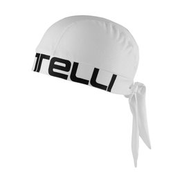 CASTELLI Bandană de ciclism - bandană  - alb