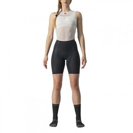 CASTELLI Pantaloni scurți de ciclism fără bretele - FREE AERO RC LADY - negru