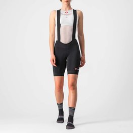 CASTELLI Pantaloni scurți de ciclism cu bretele - ENDURANCE LADY  - negru