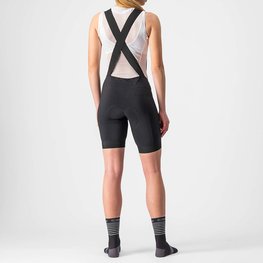CASTELLI Pantaloni scurți de ciclism cu bretele - ENDURANCE LADY  - negru