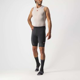 CASTELLI Pantaloni scurți de ciclism fără bretele - ENDURANCE 3 - negru