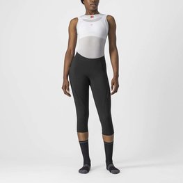CASTELLI 3/4 șosete de ciclism fără bretele - VELOCISSIMA 3 LADY - negru