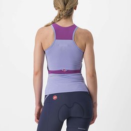 CASTELLI Tricoul de ciclism fără mâneci - SOLARIS LADY - mov