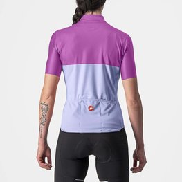 CASTELLI Tricou de ciclism cu mânecă scurtă - VELOCISSIMA LADY - mov