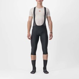 CASTELLI Pantaloni scurți de ciclism cu bretele - ENTRATA 2 3/4 - negru