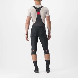 CASTELLI Pantaloni scurți de ciclism cu bretele - ENTRATA 2 3/4 - negru