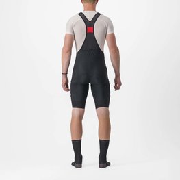 CASTELLI Pantaloni scurți de ciclism cu bretele - UNLIMITED CARGO - negru