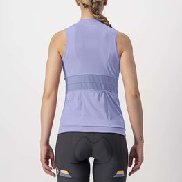 CASTELLI Tricoul de ciclism fără mâneci - ANIMA 4 LADY - mov