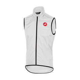 CASTELLI Vestă de ciclism - SQUADRA - alb