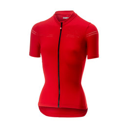 CASTELLI Tricou de ciclism cu mânecă scurtă - PROMESSA 2.0 LADY - roșu