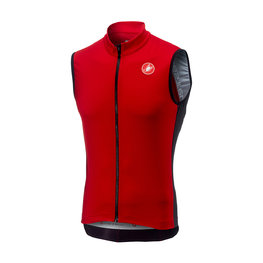 CASTELLI Tricoul de ciclism fără mâneci - ENTRATA 3.0 - roșu/negru