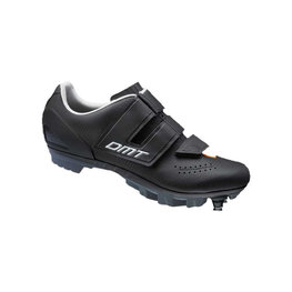Pantofi de ciclism - DM6 KIDS MTB - alb/negru