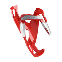 ELITE Coș pentru sticle de ciclism - CUSTOM RACE PLUS - roșu