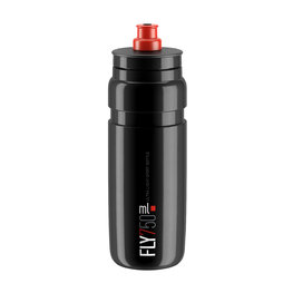 Sticlă de apă pentru ciclism - FLY 750 ml  - negru