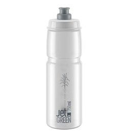 ELITE Sticlă de apă pentru ciclism - JET GREEN 750 ml - transparent