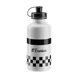 Sticlă de apă pentru ciclism - EROICA FRANCE 500 ml - alb/negru