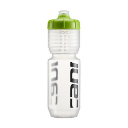 Sticlă de apă pentru ciclism - CANNONDALE 750 ml - transparent/verde
